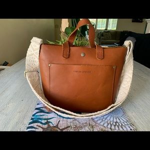 Portland leather good mini crossbody